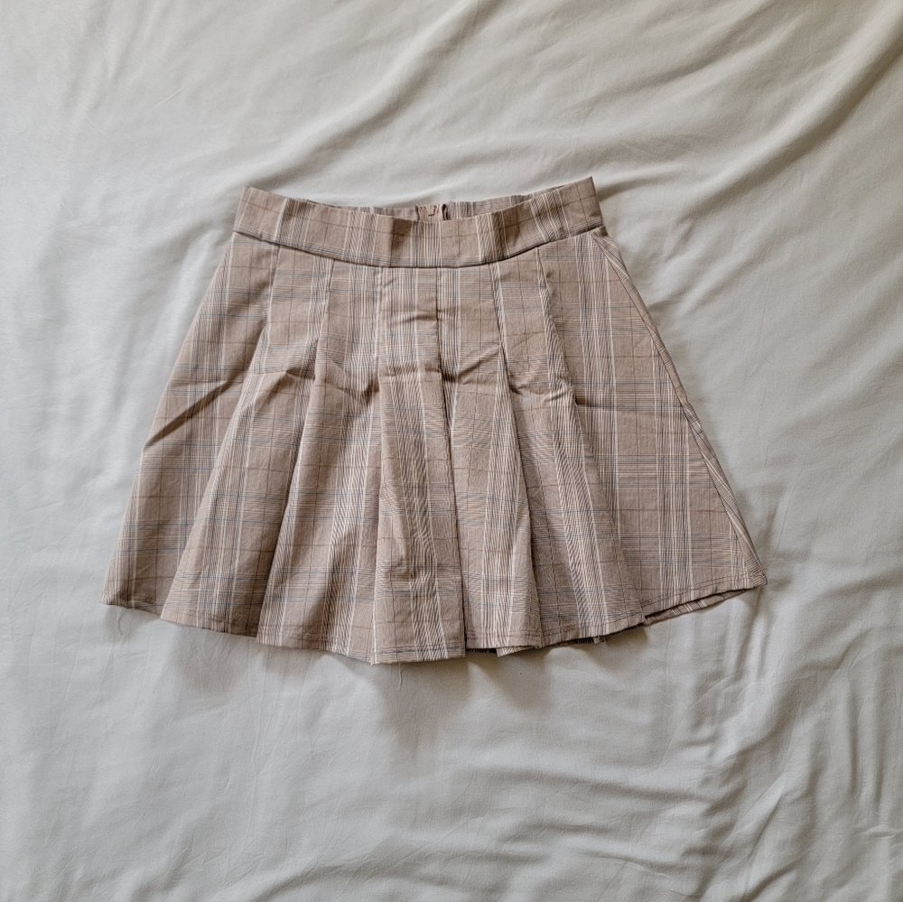 Windsor pleated mini skirt
